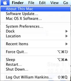 Apple About This Mac image